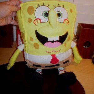 SpongeBob SquarePants Backpack with 3D Arms and Legs Design Y2K Kidcore
